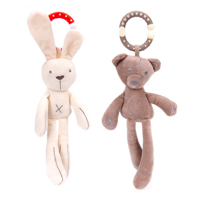 Legs Rabbit Wind chime Bedside Cartoon animal Strollers Pendants Plush Pendant Pendants