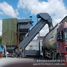 广西粉煤灰无扬尘装卸机海运集装箱卸灰机水泥中转自动装车机厂家