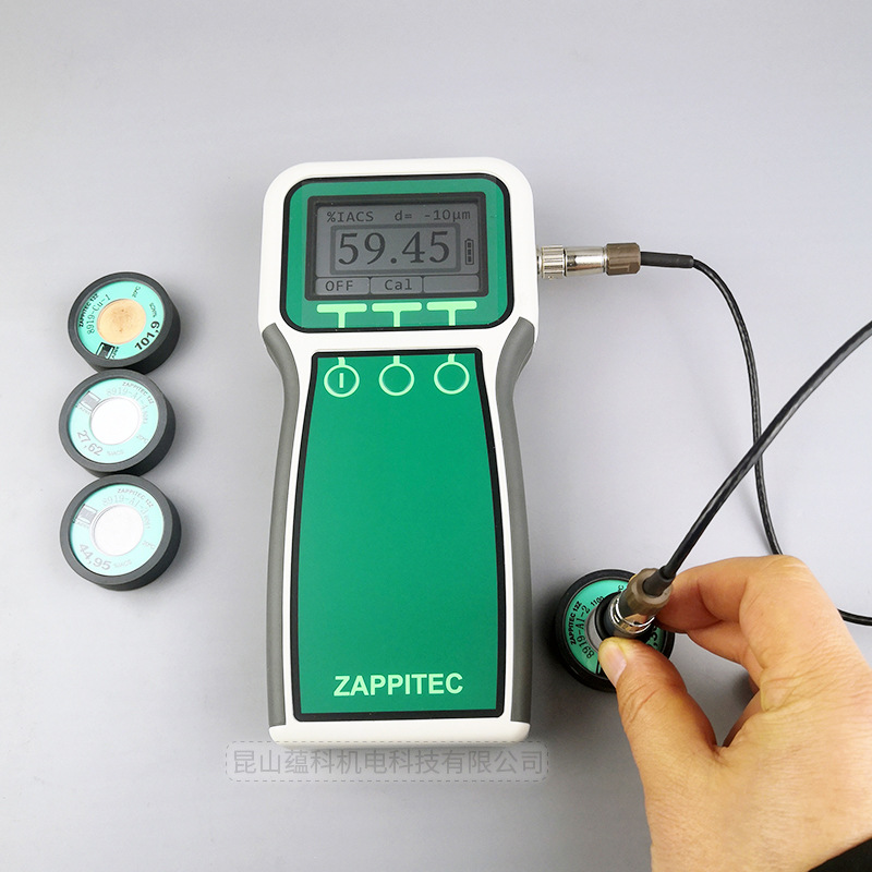 ZAPPITEC泽普12Z型涡流电导率仪 非铁磁性金属的电导率检测|ru