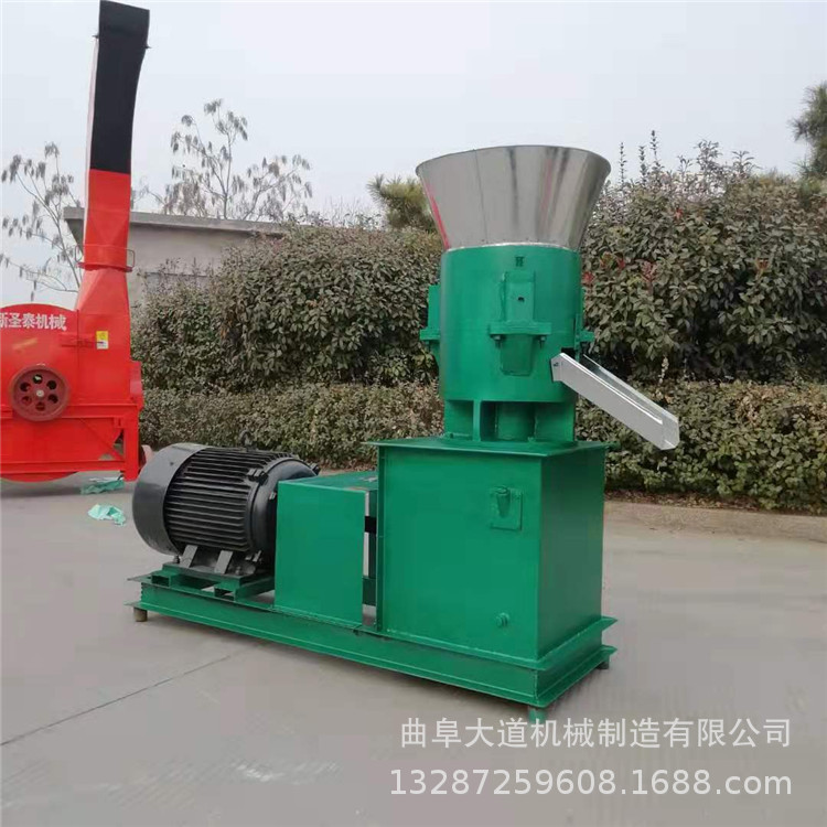 秸秆饲料颗粒机 羊颗粒饲料机价格 饲料颗粒机图