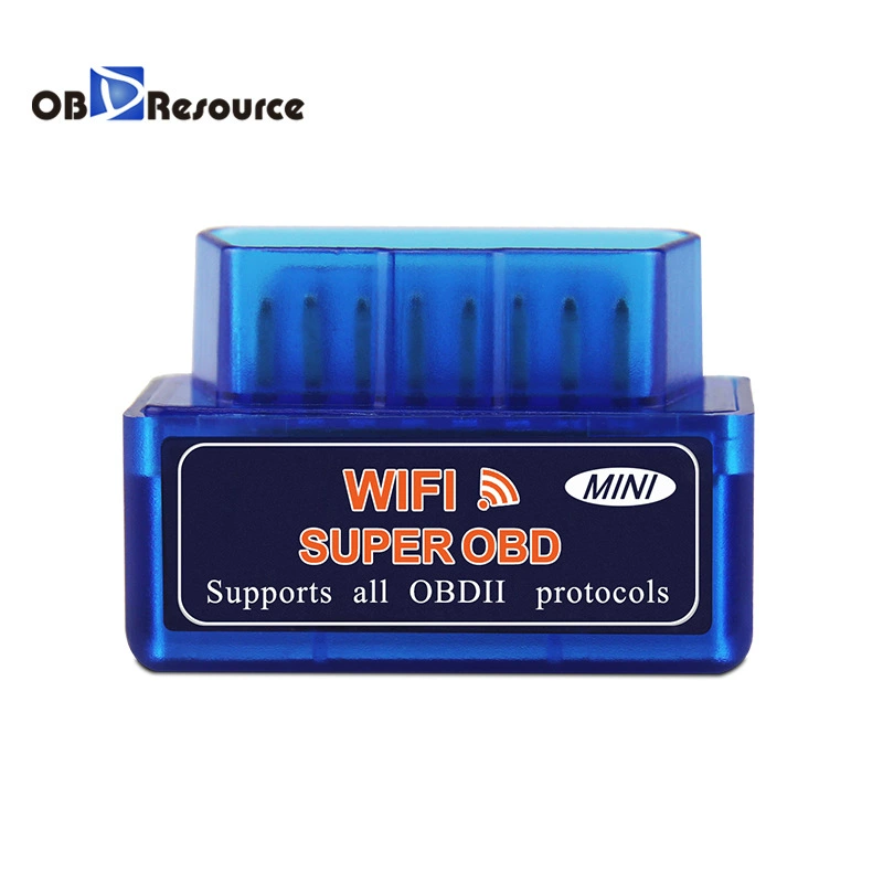 Мини Wi-Fi ELM327 OBD2 автомобильный детектор неисправностей V1.5 Apple Android применимо