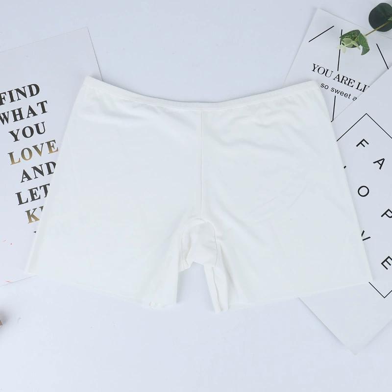 夏曰莲 Silk safe protective underware, comfortable trousers, leggings, mid rise