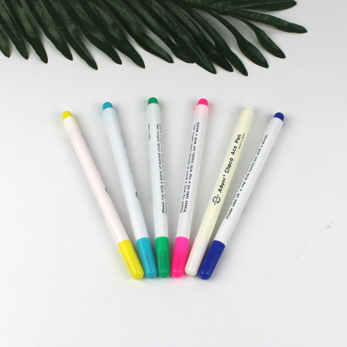High-temperature ironing gas-erasable color pen, cutting water-soluble pen, spot leather cross-stitch patchwork clothing marker