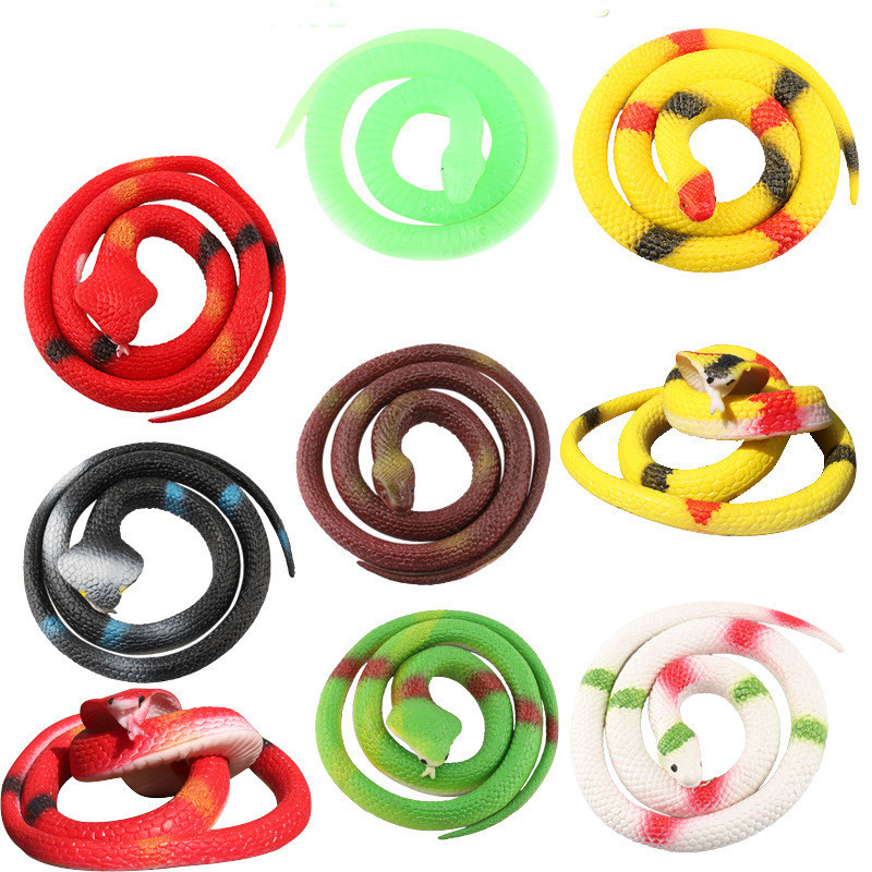 Magic Snake strange simulation soft rubber snake toy 75CM fake snake rubber snake new strange wholesale Magic Snake strange simulation soft rubber snake toy 75CM fake snake rubber snake new strange wholesale