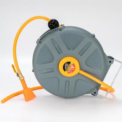 厂家自动伸缩卷管器单管洗车泡沫鼓8米汽车清洗美容用品接泡沫桶|ms