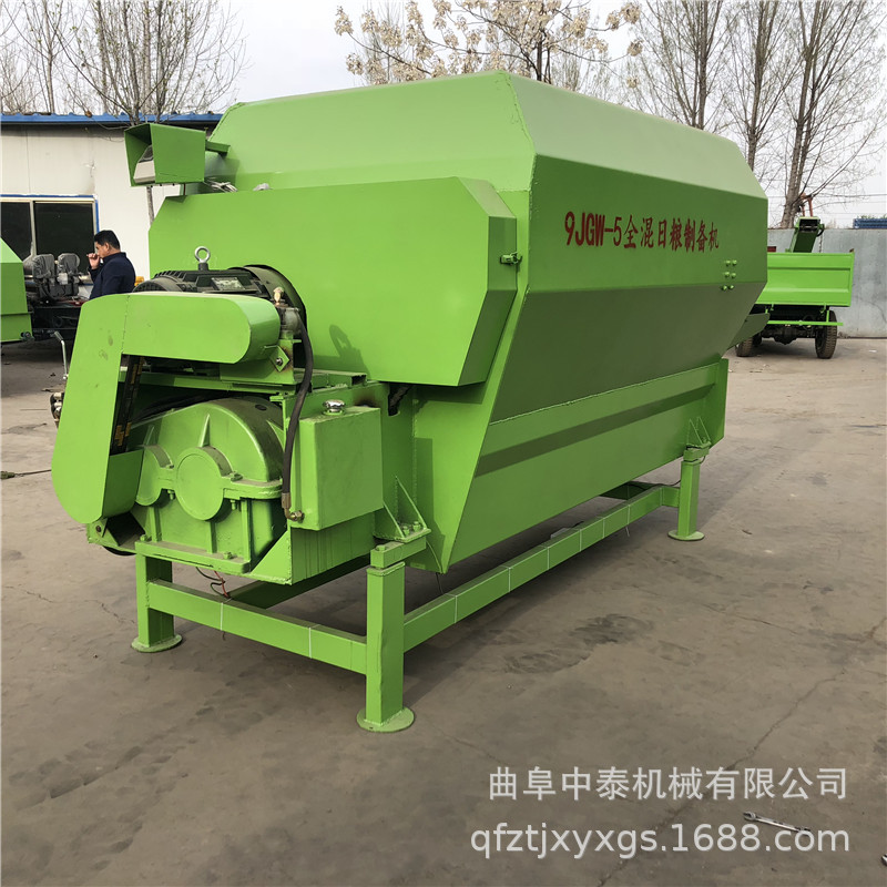 蚌埠合金钢TMR搅拌机 卧式双绞龙搅草机