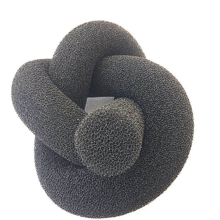 白色同心圆管泡沫海绵 污水循环过滤海绵 空心吸水圆柱填充海绵