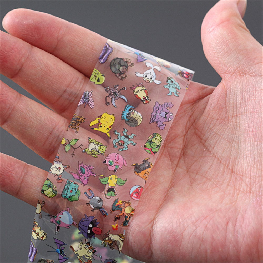 Cartoon neon three dimensional fake nails for nails