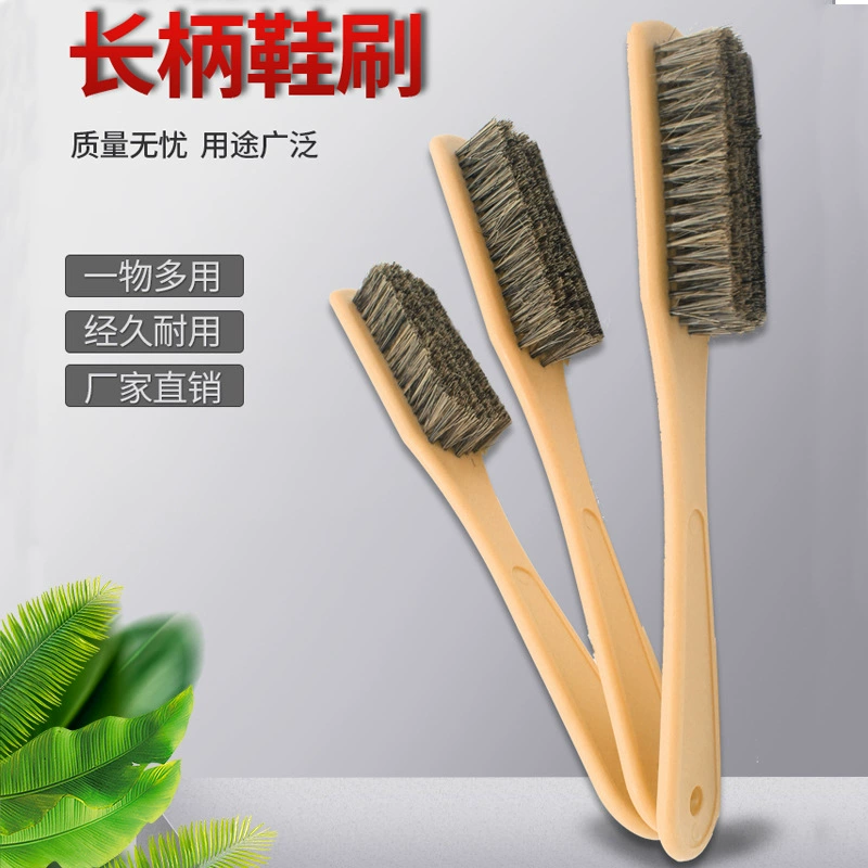 Фабрика Оптовая длинная ручка обуви масляная щетка щетина щетка кожаная обувь смазка многофункциональная щетка для ухода