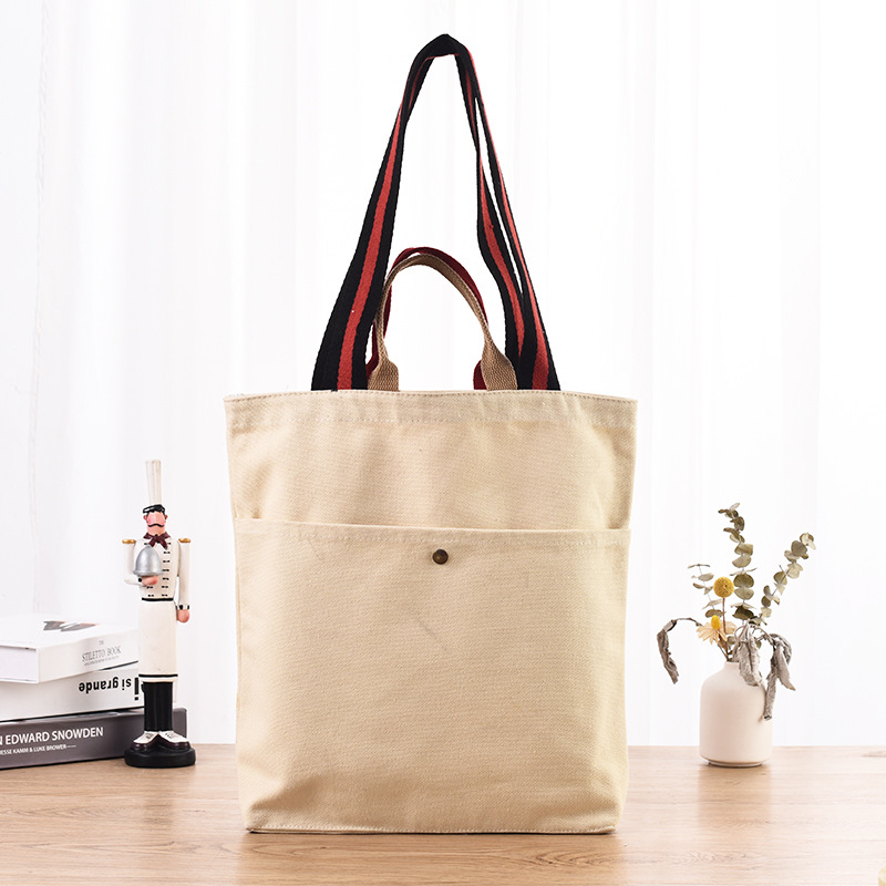 批发日系单肩包学生小挎包休闲简约拉链包 ins手提包帆布袋单肩包