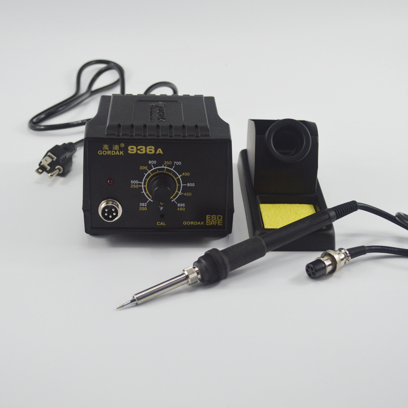原装GORDAK高迪936A防静电恒温焊台 调温电铬铁 60W焊接电焊台