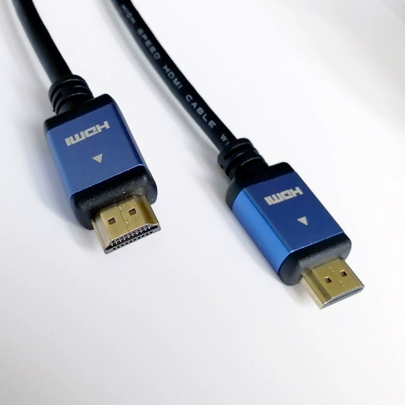 HDMI Line 2.0 version of HDMI HD aluminum aluminum shell 4K HDMI computer connects TV line 19+1