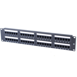 Category 5 48-port Network Patch Panel Category 5e 48-port Unshielded Patch Panel