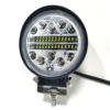 new pattern 102W Round 4 Strobe LED Work Lights 10-60V 3030 Large chip lamp beads Medium thick shell