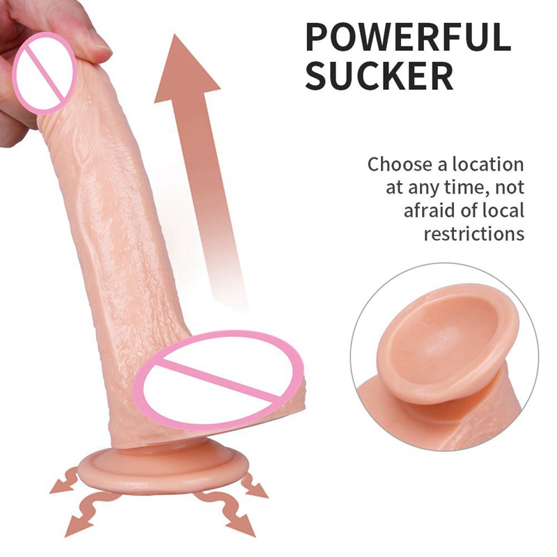 Dương Vật Giả Đóng Tường 19cm Lovetoy Dương Vật Giả Đóng Tường 19cm Lovetoy