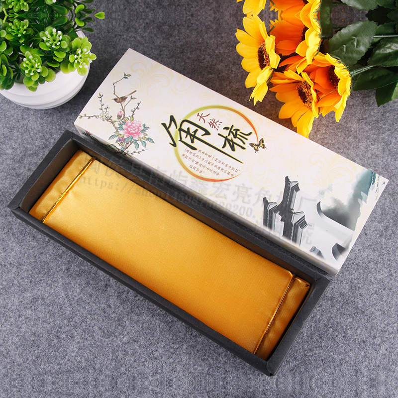 牛角梳礼品盒子长方形角木合拼梳子盒梳子包装盒木梳盒羊角梳子盒