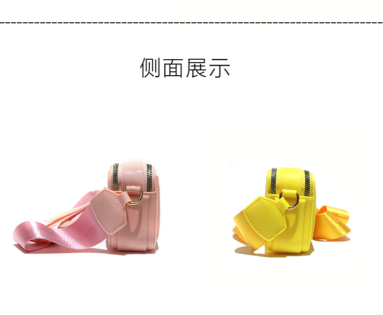 2025 New trendy autumn jelly bag, camera bag, fashionable wide shoulder strap, single-shoulder crossbody bag, Marc bag, macaron color undefined