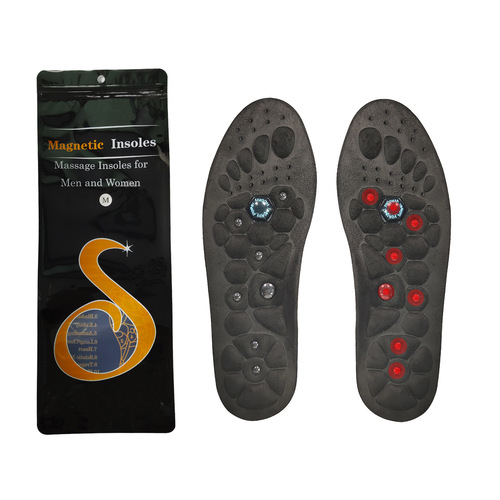 New magnetic massage insoles, magnet sole acupoints, men's and women's insoles, sole insoles wholesale