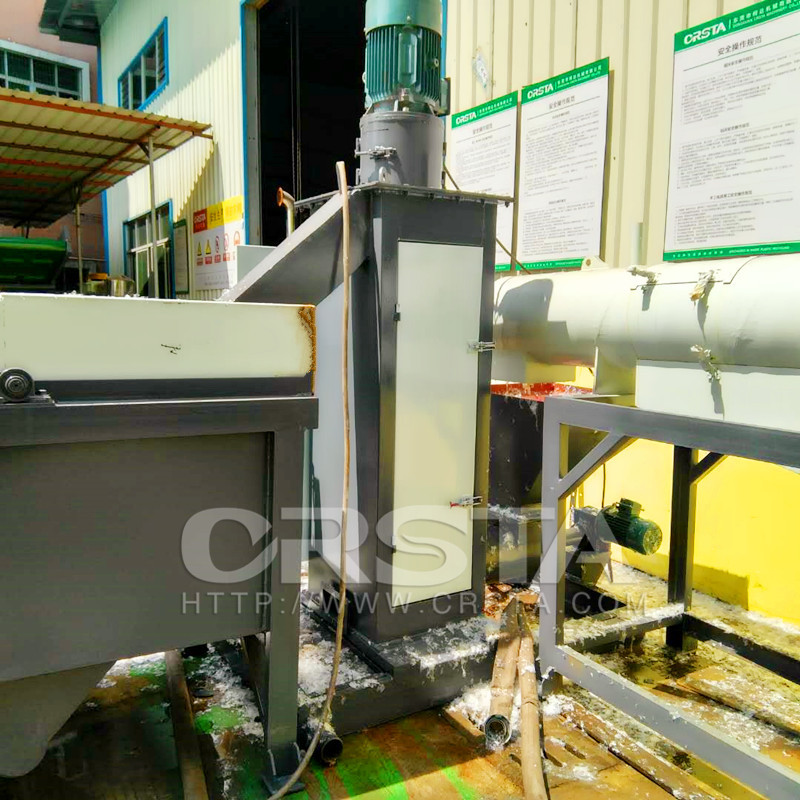 PP点滴瓶废料粉碎清洗回收造粒生产线  医废塑料瓶破碎清洗回收线