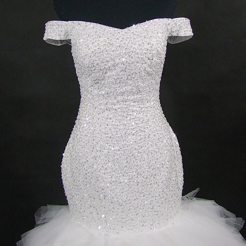 Autumn Lace Long Mid-waist Sleeveless Wedding Dress