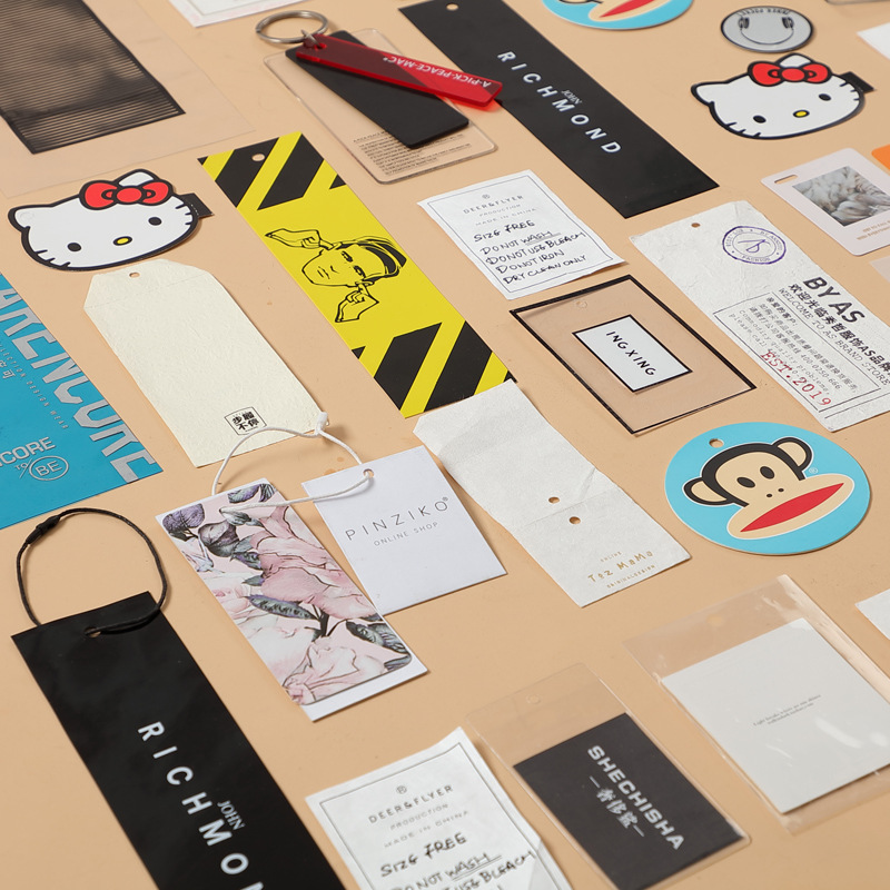 【厂家直销】服装吊牌定做衣服标签logo定制女装吊卡订做免费设计