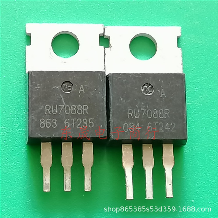 RU7088R电动车控制器逆变器 80A70V拆机三极管MOS场效应 质量保证