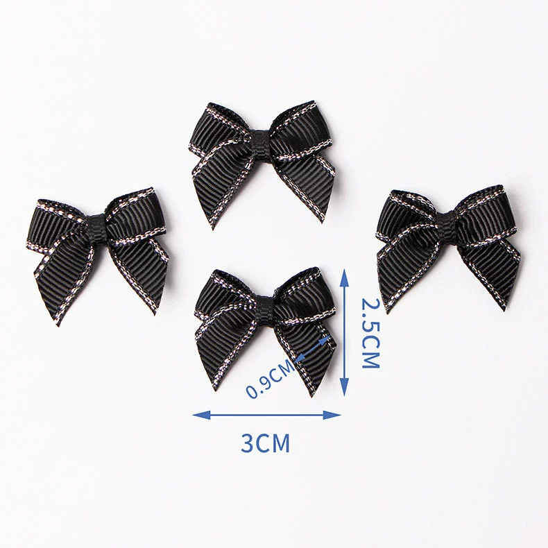 [Spot 5 цветов] лента Sime Ribbon полиэстер серебристая нить пояс оптовая сумка талия бант ручная работа DIY