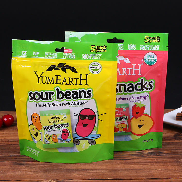 塑料复合食品包装袋定制休闲零食坚果饼干软包装袋自立自封袋定做