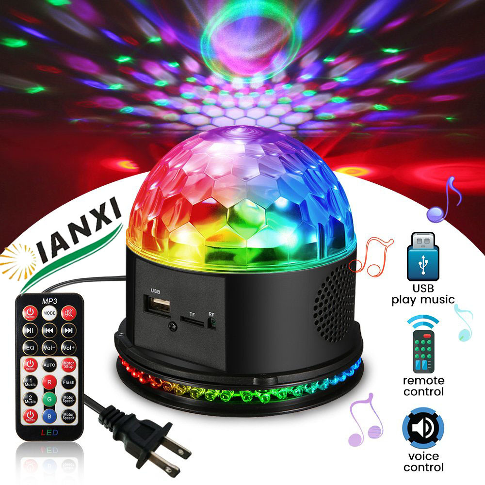 迷你水晶魔球/led魔球/音乐水晶魔球/无线遥控小太阳魔球