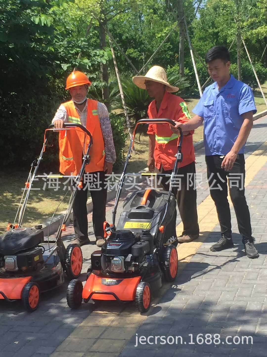 捍绿(X6)20寸GXV160动力 钢底盘手推 草坪机割草机