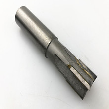 镶合金铣刀3刃 焊接直柄直齿钨钢加长铣刀8-10-12-14-16-18-20