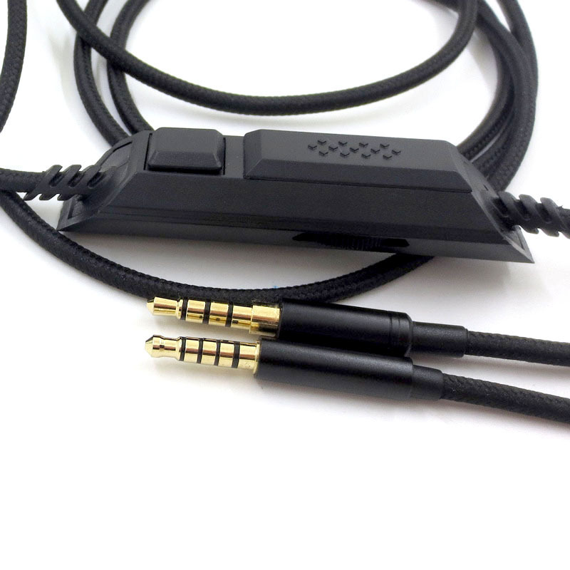 Cross-border exclusive audio cable is suitable for Logitech G233 G433 G PRO X bullshit incense game earphone cable