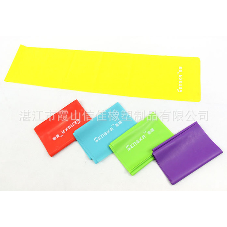 厂家供应 瑜伽健美拉力带 健身用弹力带 训练拉力带批发