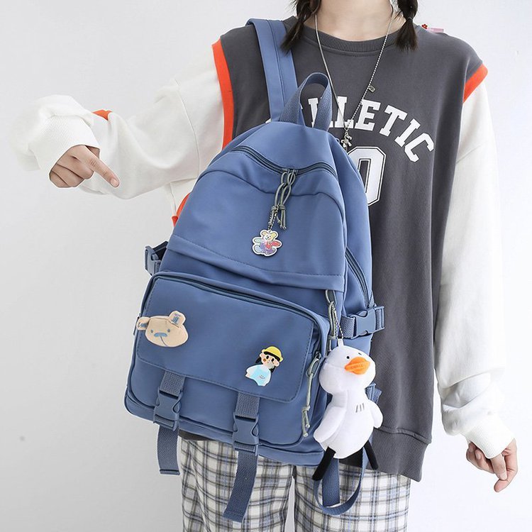 Vintage Casual Cute Backpack display picture 8