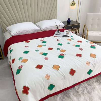 2020 new pattern wechat Business Explosive money Washed cotton printing Cool in summer Double summer quilt live broadcast Group purchase gift wholesale