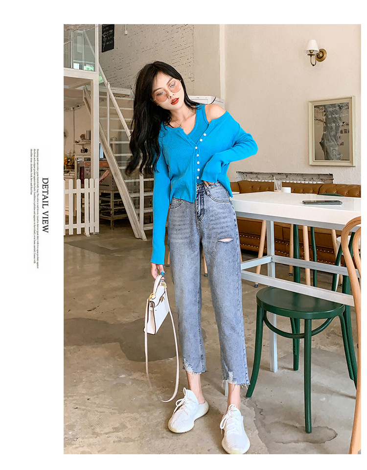 Pantalon léger femme en coton - Ref 3430260 Image 47