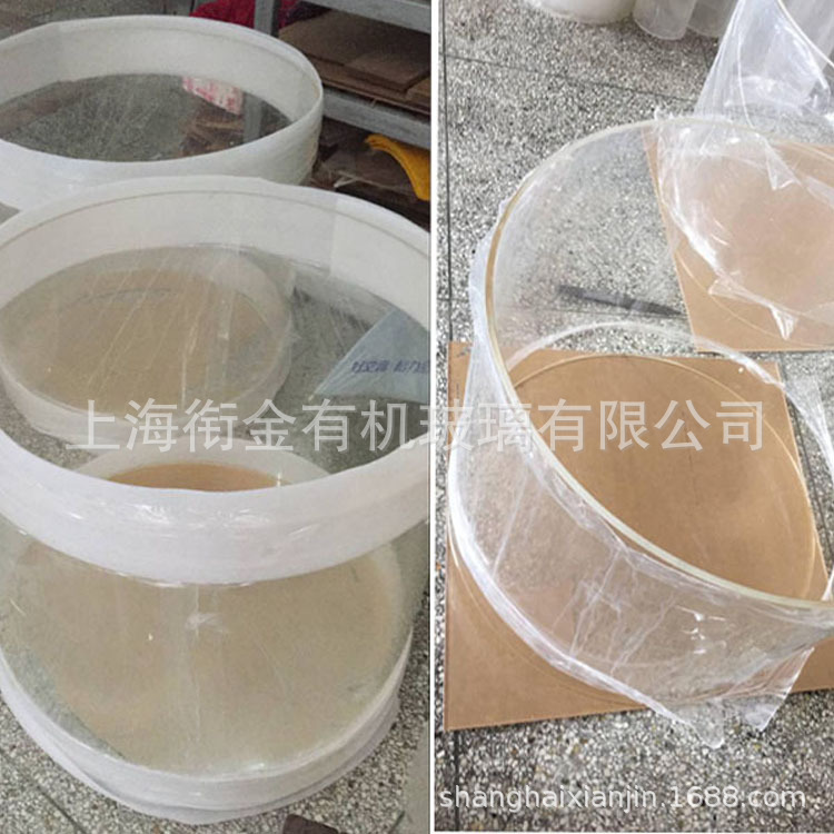高透明 亚克力圆筒 水处理 亚克力水桶 有机玻璃沉淀箱 加工定做
