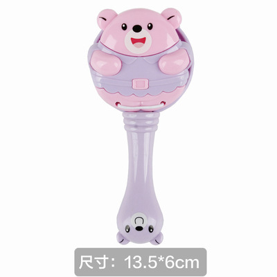 Hot selling hand rattle mother and baby gifts newborn baby toys pat drum small gifts puzzle stall manufacturers wholesale