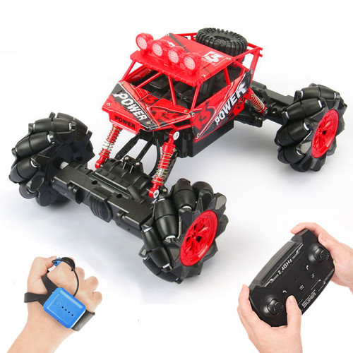 Cross-border Toys 2.4G Gesture Sensing RC Car with Lights and Music, Automatic Demonstration and Stunts Off-Road Car, Best Selling