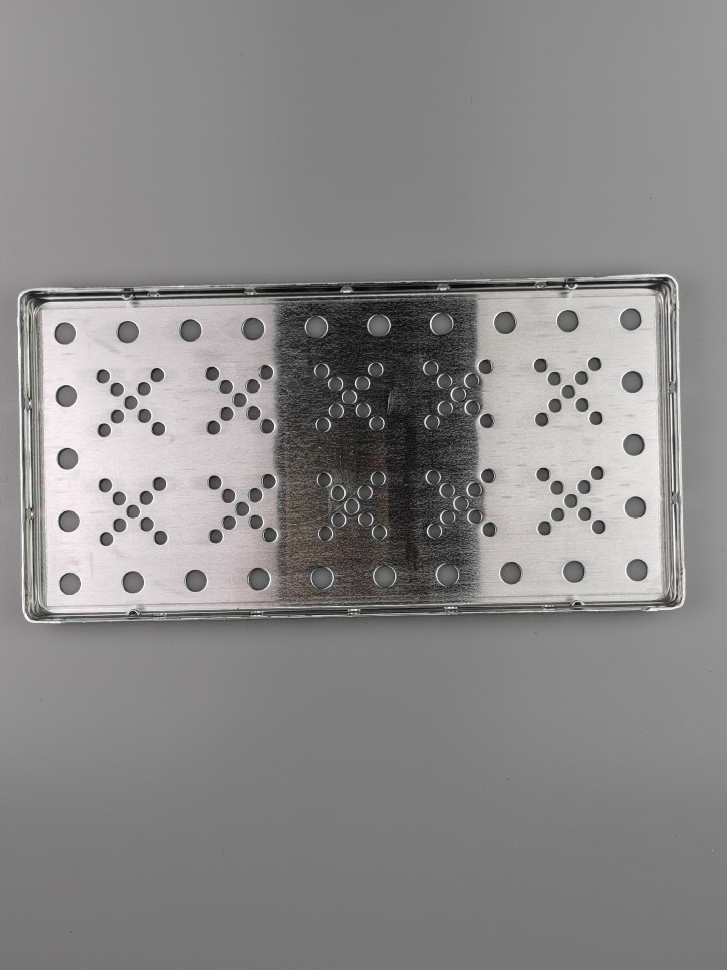 工厂直销邦定铝盘  易取放 12*23.5*0.80圆孔铝盘