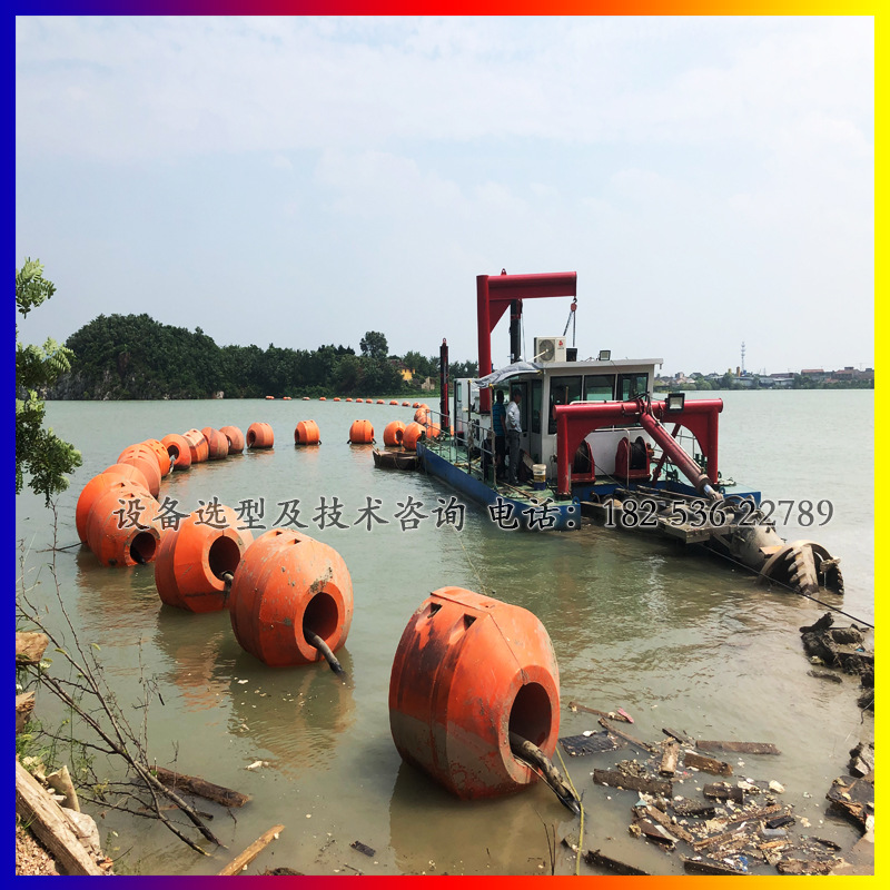 小型河道清淤船 江苏挖泥船 电动绞吸式挖泥船 自抽自卸抽沙船