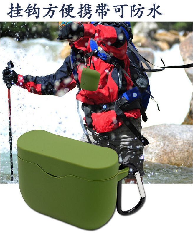 For Sony Headset WF-1000XM3 Silicone Flat Bottom Protective Case Bluetooth Wireless Headset Protective Case