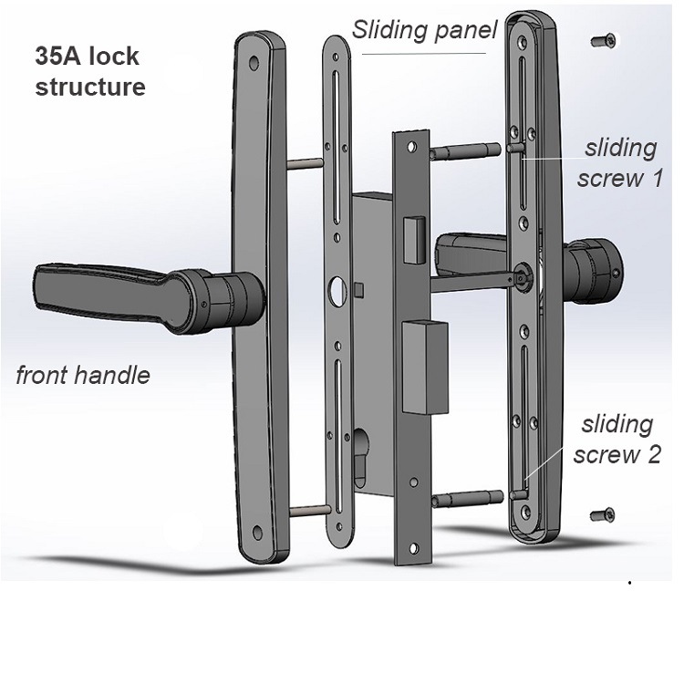 锁神一握开断桥铝指纹锁密码锁木门家用智能指纹锁推拉平开移门锁