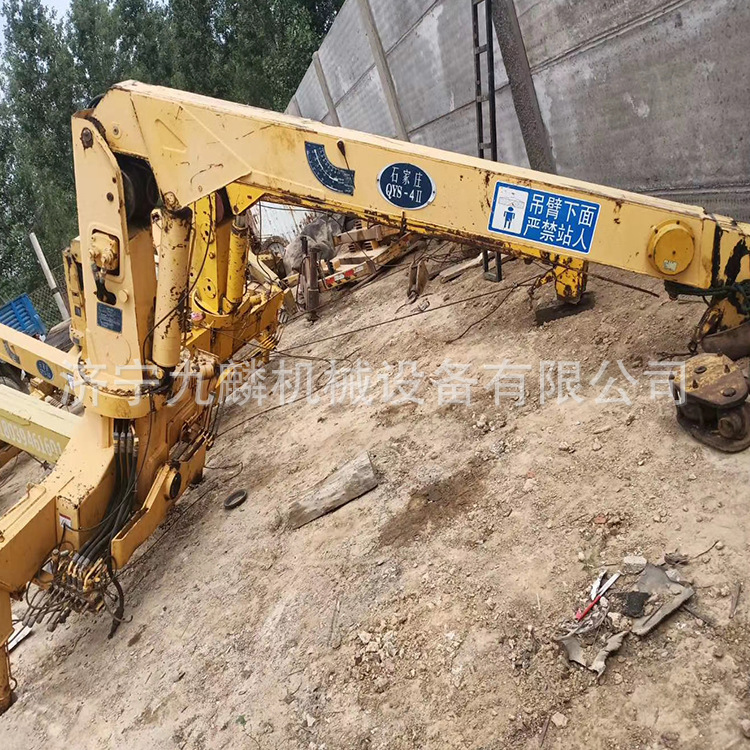 山东二手4吨随车吊 石煤车载3吨吊机可回转吊钩厂家价格