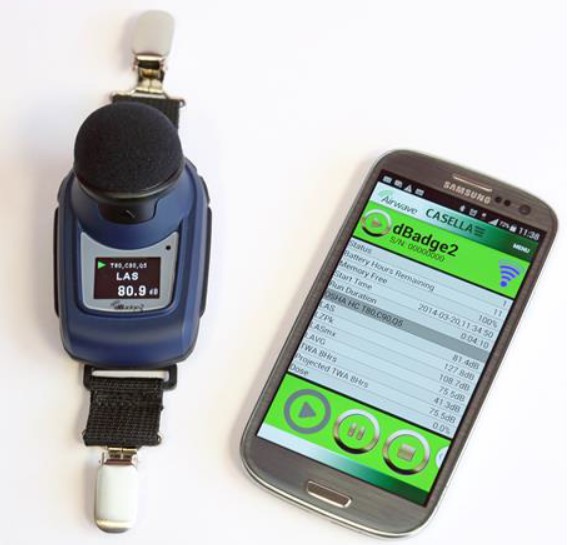 dBadge 2个人噪声剂量计 个体防爆声级计Casella dBadge2噪声暴露
