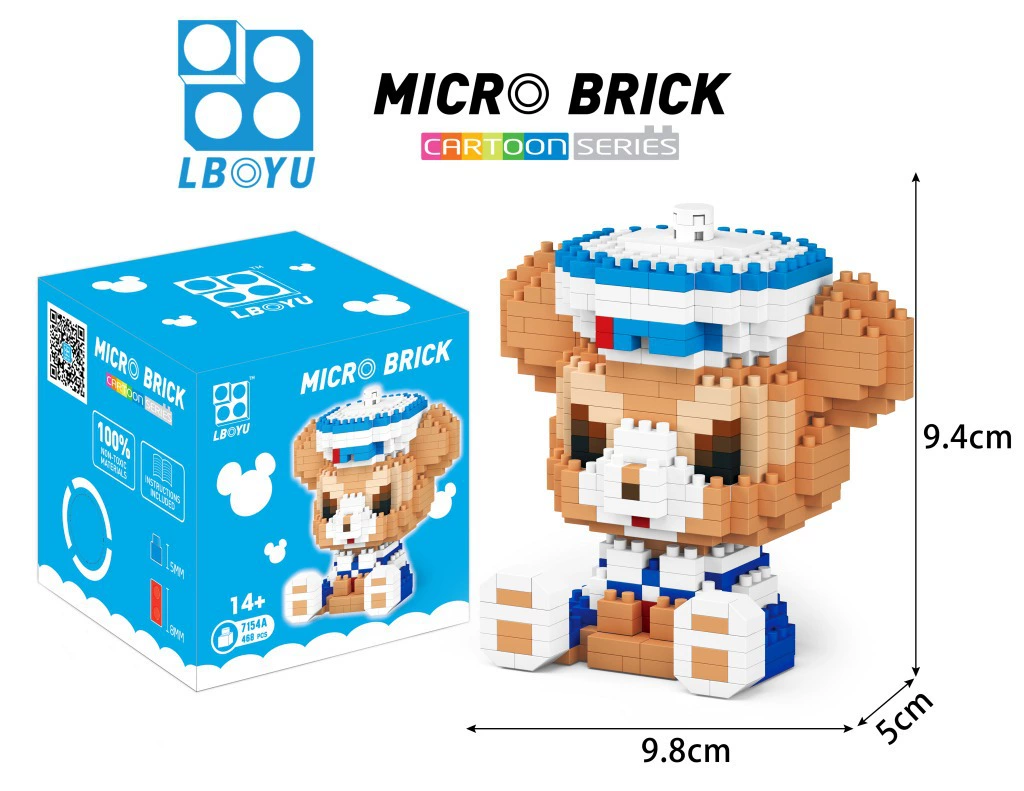 BY частички конструктор маленькие частичные игрушки вставки творческий diy7150A-7155A серия уличные лотки игрушки оптом