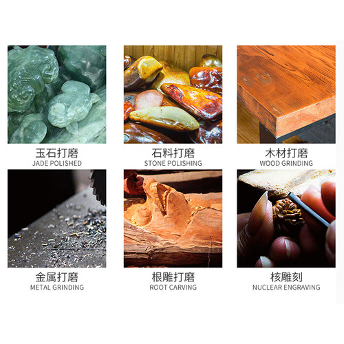 Mini jade beeswax engraving machine electric grinding and polishing machine mini electric drill electric grinder P500-8