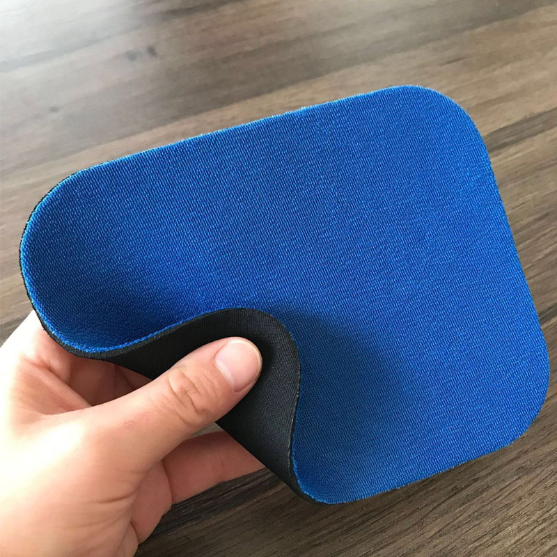 潜水料蓝色丝光布