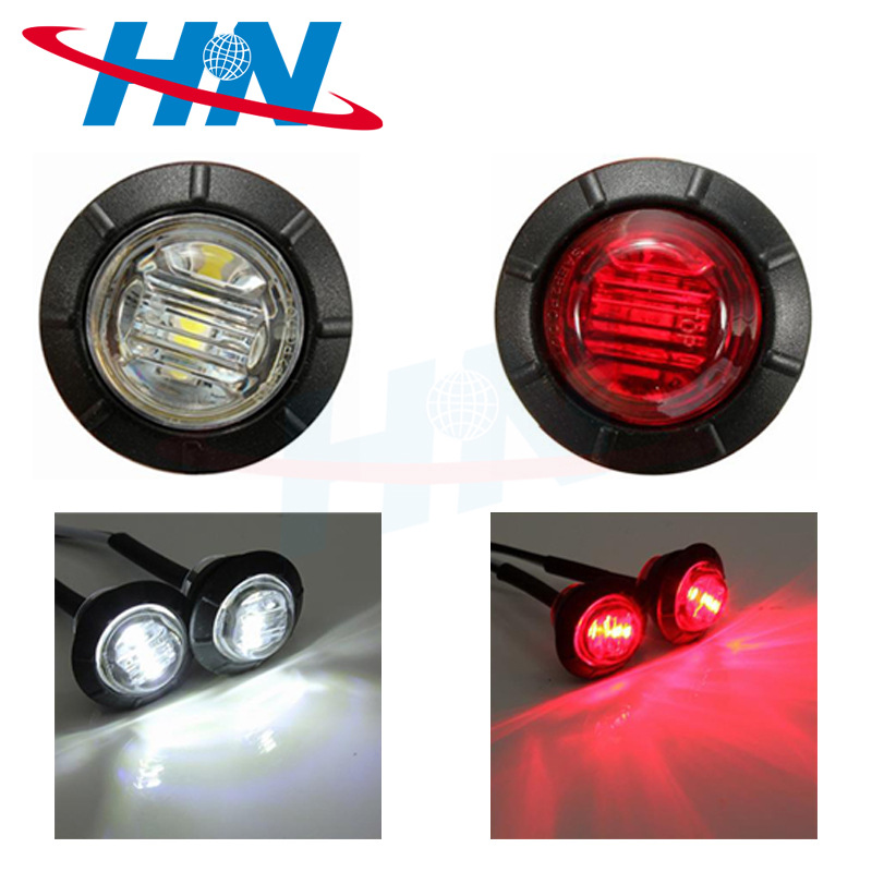 Lámpara de señal de la luz trasera del remolque redondo del camión del LED