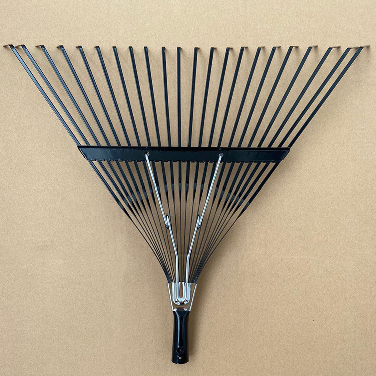 厂家直销 外贸库存清仓大甩卖 22齿钢丝耙落叶清理耙户外耙子